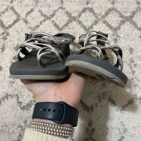 Chaco ZX/2 Classic Hiking Sport Sandals Women's Gray Nylon - US 8 Beach - Picture 7 of 8